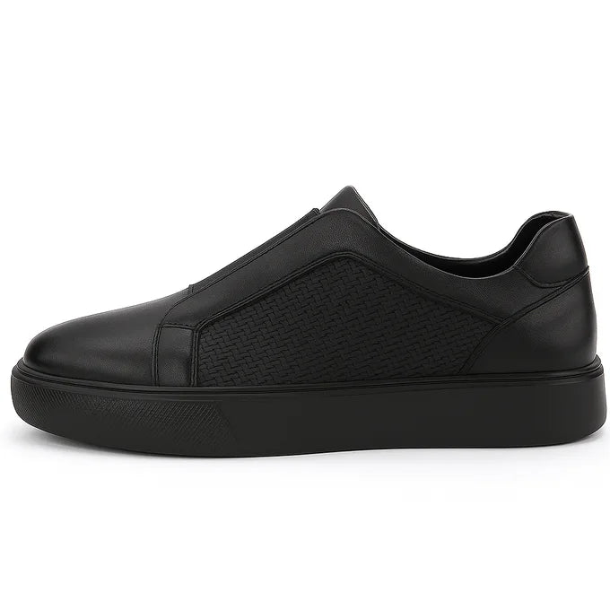 Sneakers Premium en Cuir Véritable avec Semelle Médicale et Semelle Extérieure en Gomme Antidérapante