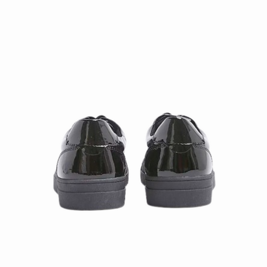 Chaussures Noires En Cuir Véritable avec Semelle Antidérapante Pour Hommes