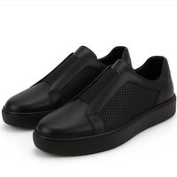 Sneakers Premium en Cuir Véritable avec Semelle Médicale et Semelle Extérieure en Gomme Antidérapante