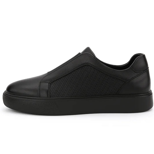 Sneakers Premium en Cuir Véritable avec Semelle Médicale et Semelle Extérieure en Gomme Antidérapante