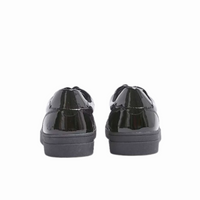 Chaussures Noires En Cuir Véritable avec Semelle Antidérapante Pour Hommes